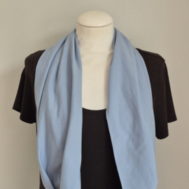 Tricot colsjaal CS215 (blauw | effen)
