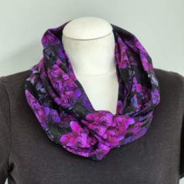 Tricot colsjaal  (paars  | Nocturnal)