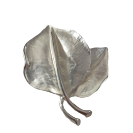 Magneet broche (zilverkleurig | BM192 blaadjes)