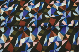 Tricot colsjaal (multicolor | Winter mosaic)
