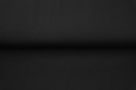 Tricot colsjaal  (zwart | effen)