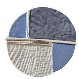 Magneet broche (blauw | BM210)