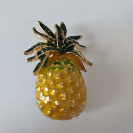 Gele broche (geel | fruit1)