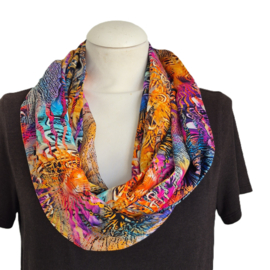 Viscose colsjaal CS233 (multi color| fantasie)