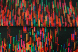 Tricot colsjaal  (multi color | mystic stripe, night live)
