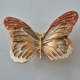 Magneet broche (bruin | vlinder)