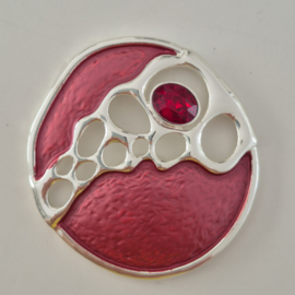 Magneet broche (rood | BM221)