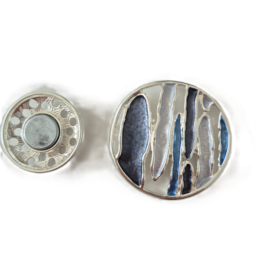 Magneet broche (blauw | BM 206)