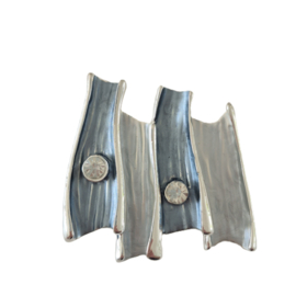 Magneet broche (grijs | BM199)