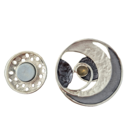 Magneet broche (grijs | BM213)