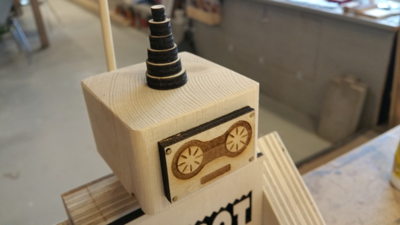 Onwijs Workshop Robot timmeren door volwassenen voor kinderen | Workshop QH-46