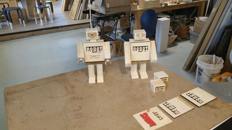 Welp Workshop Robot timmeren door volwassenen voor kinderen | Workshop FT-78