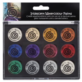 Cosmic Shimmer Iridescent Watercolour Palette Set 7 Christmas