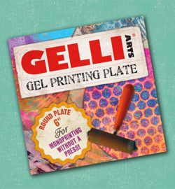6inch Round - Gelli Printing Plates rond