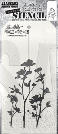 Wildflower Tim Holtz Layering Stencil