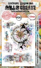 #1242 - A6 STAMP SET - STAMP & SEEK