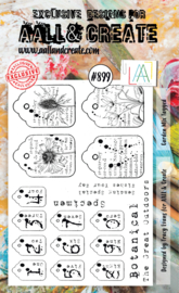 899 - A6 STAMPS - GARDEN MIX TAGGED