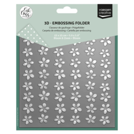3D Embossing Folder by Carla Creates Bloom 15x15cm