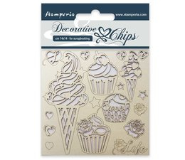 Decorative Chips Ice Cream