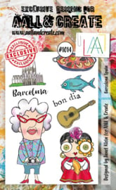 1014 - A6 STAMP SET - BARCELONA SPAIN