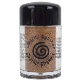 Cosmic Shimmer sparkle shaker gold flame