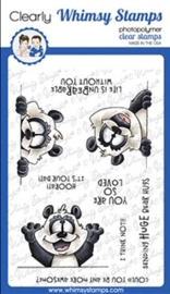 Panda Peekers Clear Stamps