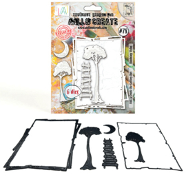 #78 - 15X20CM DIE-CUTTING DIE SET - ROADWAY VISTAS