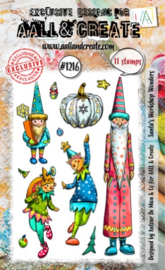 #1216 - A6 STAMP SET - SANTA'S WORKSHOP WONDERS