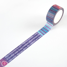 62 - WASHI TAPE - RASPBERRY CLAFOUTIS