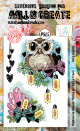 865 - A6 STAMPS - OWL'S CRYSTALS