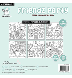 Coloring Book Cozy, Friendz, nr.06