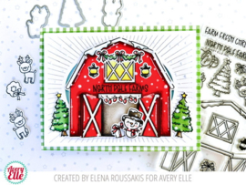 Farm Fresh Christmas Clear Stamps