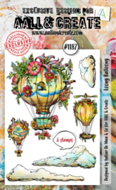 #1187 - A6 STAMP SET - LOONY BALLOONY