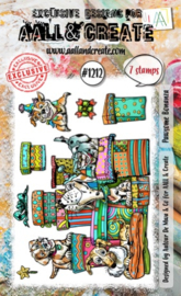 #1212 - A6 STAMP SET - PAWSOME BONANZA