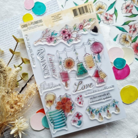 ROMANCE clear stamp A5