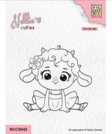 Cuties Clear Stamp Lammetje