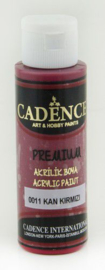Premium acrylverf (semi mat) Bloed rood