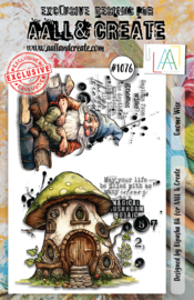 1076 - A6 STAMP SET - GNOME WISE