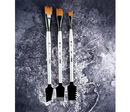 Art Basics Double-Sided Texture Brushes