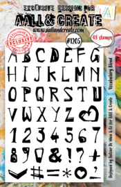 #1205 - A5 STAMP SET - VOCABULARY BLEND