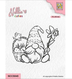 Cuties Clear Stamp Paas Gnome 3