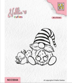 Cuties Clear Stamp Paas Gnome 2