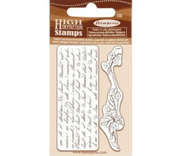 Natural Rubber Stamp Writings and Branch