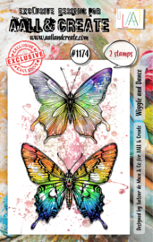 #1174 - A7 STAMP SET - WIGGLE & DANCE