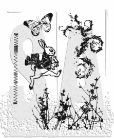 Spring Sprung Tim Holtz Cling Stamps