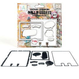 #72 - DIE-CUTTING DIE SET - BUBBLE TALK