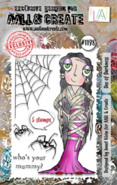 #1198 - A7 STAMP SET - DEE OF DARKNESS