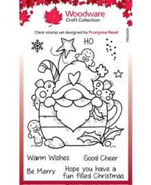 Gnome Christmas Cup Clear Stamps