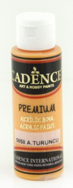 Premium acrylverf (semi mat) Lichtoranje