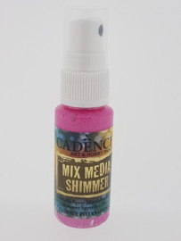 Mix Media Shimmer metallic spray Licht fuchsia